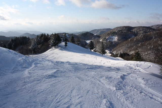 岐阜県 飛騨 飛騨高山スキー場 「もみの木平付近」 